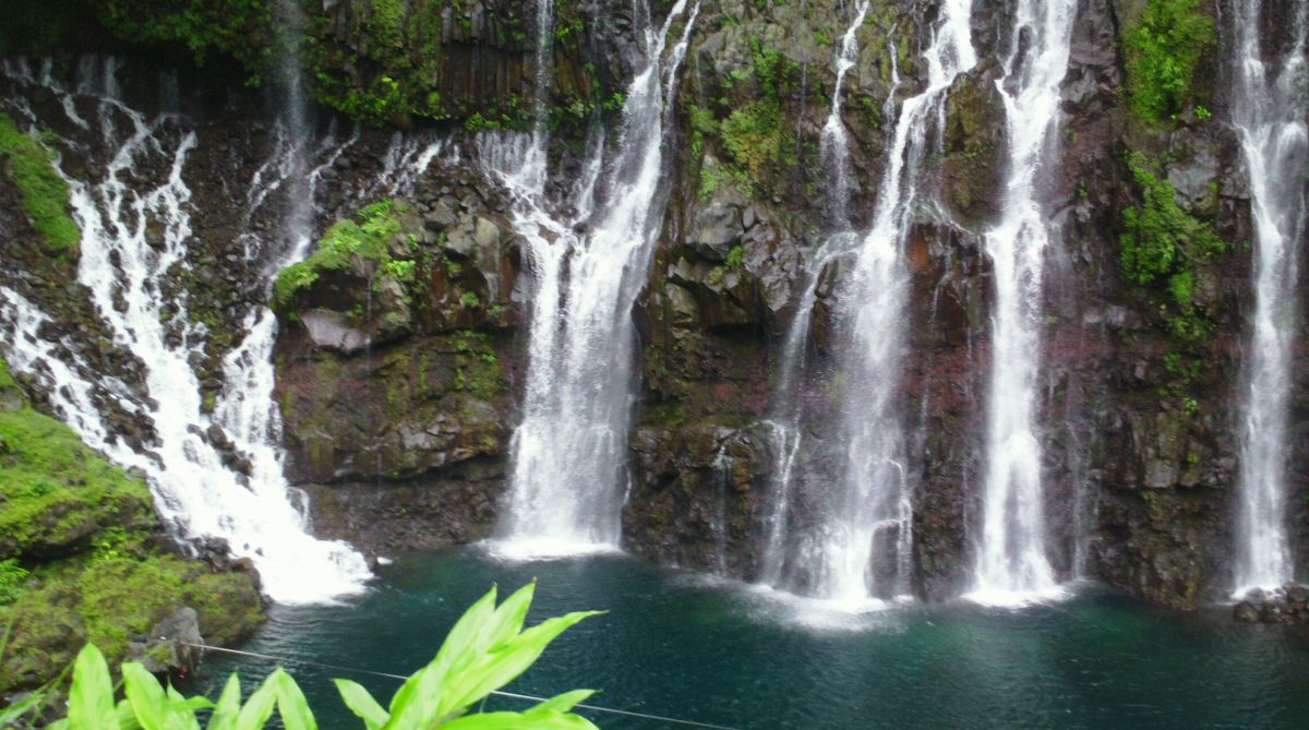 cascades à la Réunion