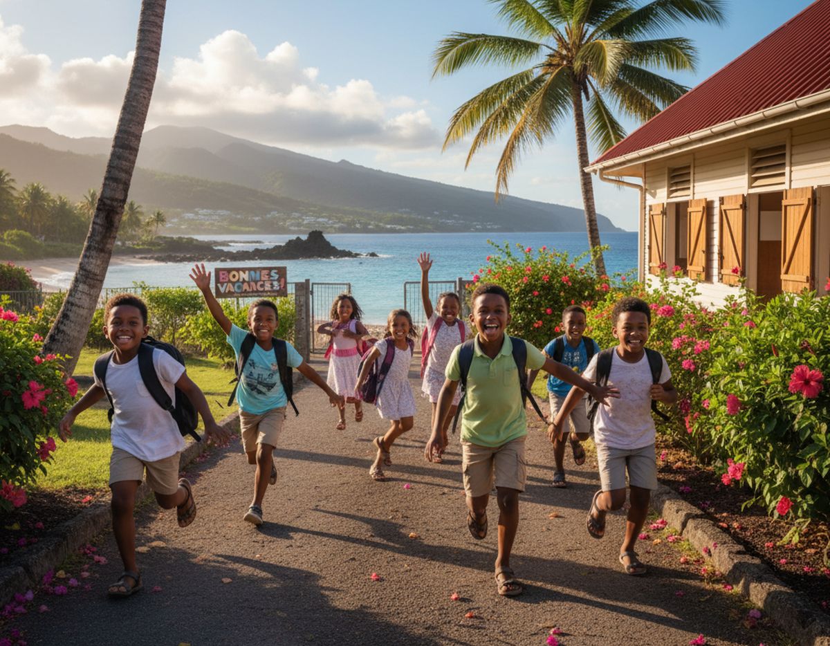 Calendrier des vacances scolaires à La Réunion