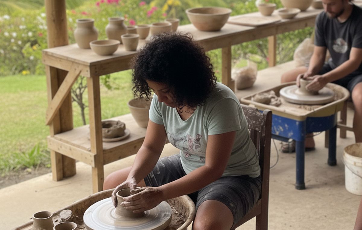 poterie à la Réunion