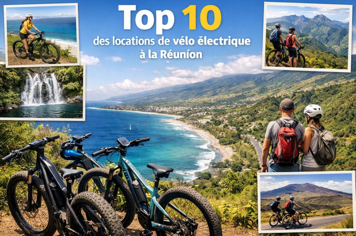 Top 10 des locations de vélo électrique à La Réunion