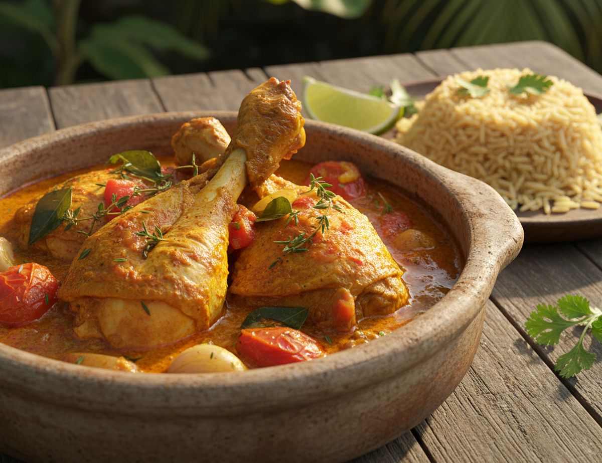 Recette authentique du cari poulet de la Réunion : saveurs créoles faciles à réaliser