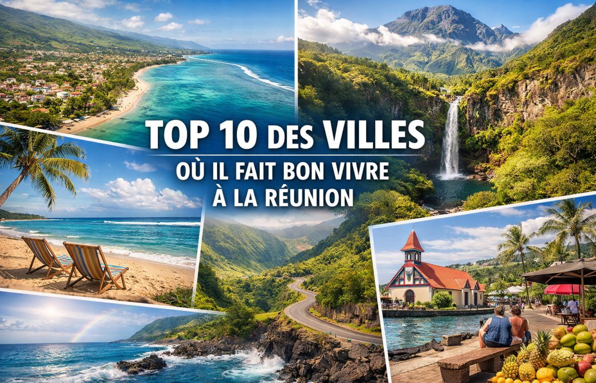 Top 10 des villes où il fait bon vivre à la Réunion
