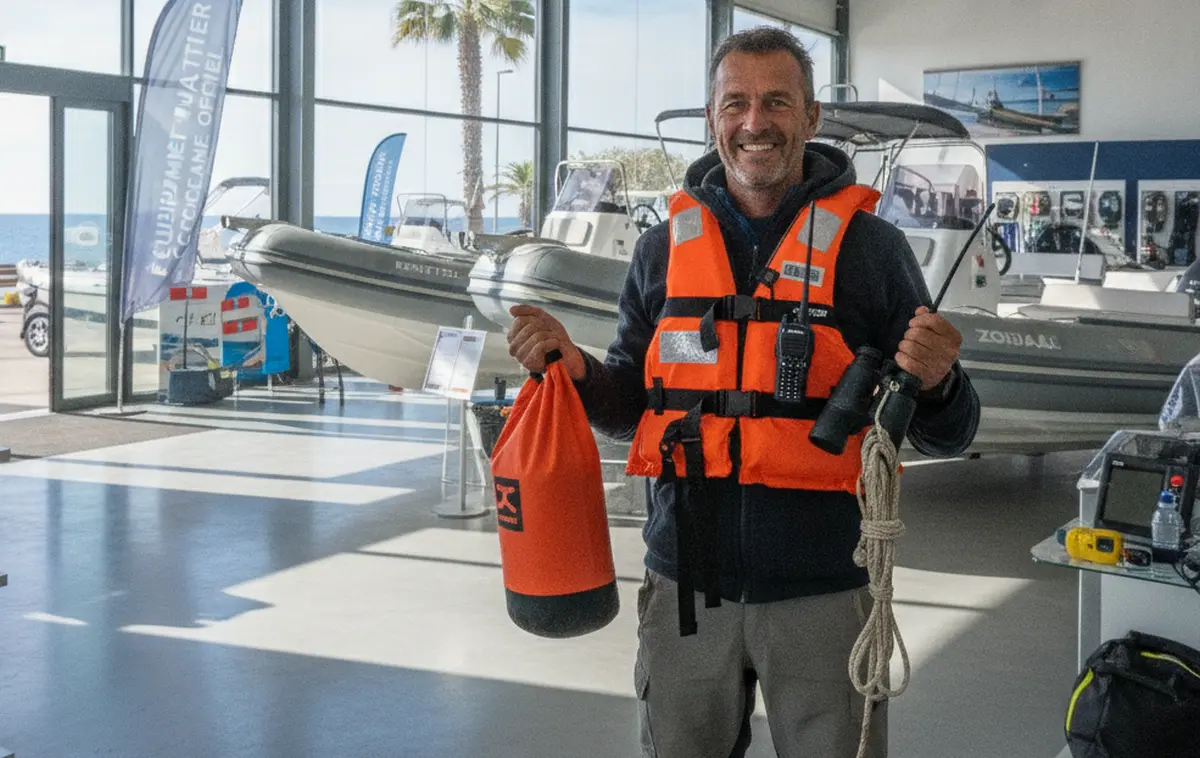 Équipement obligatoire bateau côtier liste précise selon la Division 240
