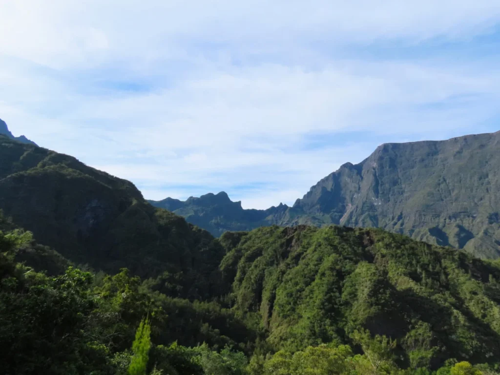La Nouvelle depuis le Col des Bœufs à La Réunion
