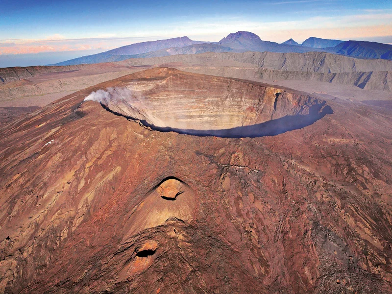 Piton de la Fournaise à La Réunion